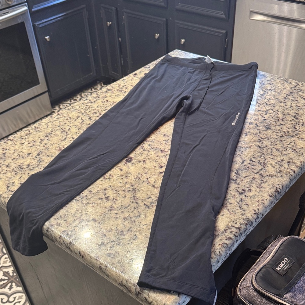 Men's Dark Black Biking Tights by Bellwether